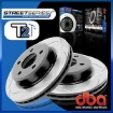 Picture of DBA Slotted T2 Street Series Rotor (Front) - 2013-2016 BRZ/FR-S