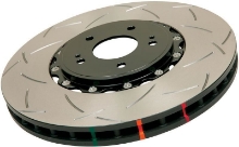 Picture of DBA T3 5000 Series 2-Piece Rotor Black Hat (Front) - 2013-2020 BRZ/FR-S/86