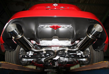 Picture of Invidia N1 Cat-Back Exhaust Stainless Steel Tips - 2013-2020 BRZ/FR-S/86, 2022+ BRZ/GR86