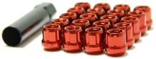 Picture of Muteki Classic 12x1.25 Lug Nuts - Red