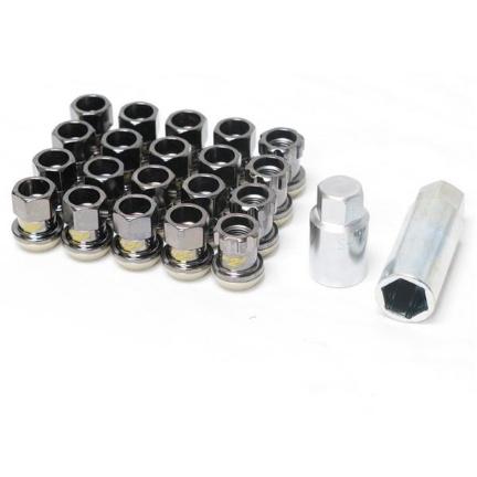 Picture of Project Kics R26 M12x1.25 Lug Nuts w/ Locks - Black