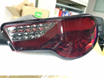 Picture of Spyder Version 2 Tail Lights- Red Smoke