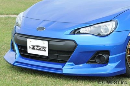 Picture of C-West BRZ Front Half Spoiler - 2013-2016 BRZ