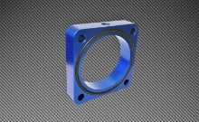 Picture of Torque Solution Throttle Body Spacer (Blue): Subaru BRZ / Scion FR-S 2013+