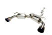 Picture of Invidia N2 Cat-back Exhaust Dual Titanium Burnt Tips - 2013-2020 BRZ/FR-S/86