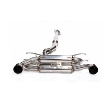 Picture of Invidia Gemini R-400 Cat-back Exhaust Titanium Burnt Tips - 2013-2020 BRZ/FR-S/86
