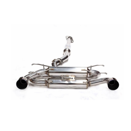 Picture of Invidia Gemini R-400 Cat-back Exhaust Titanium Burnt Tips - 2013-2020 BRZ/FR-S/86