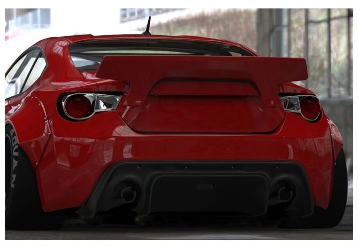 GReddy V2 Aero Rear Duck Tail Wing | Scion FR-S/BRZ/86 (13-20) (17010236)