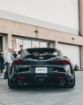 Picture of Fly1 Motorsports Zakustech Rear Windshield Louvers - 2020+ GR Supra
