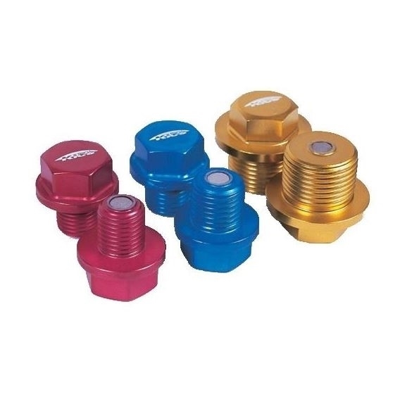 Project Kics Red Magnetic Drain Bolt M12x1.25. Speed Industry ...