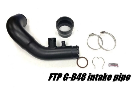 Picture of FTP B48 Black Intake Pipe - 2022+ GR Supra 2.0T