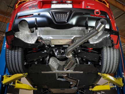 Picture of aFe Takeda 3-1/2" 304 Stainless Steel Cat-Back Exhaust System - 2020+ GR Supra