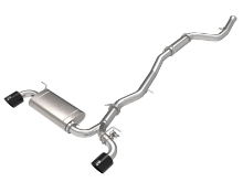Picture of aFe Takeda 2-1/2 IN to 3 IN 304 Stainless Steel Cat-Back Exhaust System w/Black Tips - 2020+ GR Supra 2.0