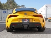 Picture of aFe Takeda 2-1/2 IN to 3 IN 304 Stainless Steel Cat-Back Exhaust System w/ Blue Flame Tip - 2020+ GR Supra 2.0