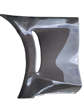 Picture of Rexpeed Supra 2020+ V2 Carbon Fiber Front Fender Duct Panel - Gloss