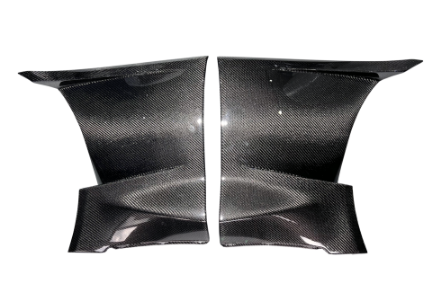 Picture of Supra 2020+ V6 Forged Carbon Front Fender Duct Panel - Gloss