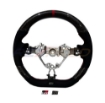 Picture of Rexpeed 2022+ GR86/BRZ Carbon Fiber & Black Suede Steering Wheel