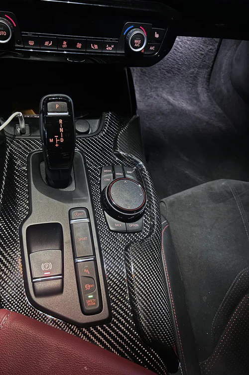 Rexpeed Dry Carbon Center Control Side Panel Trim - 2020+ GR Supra ...