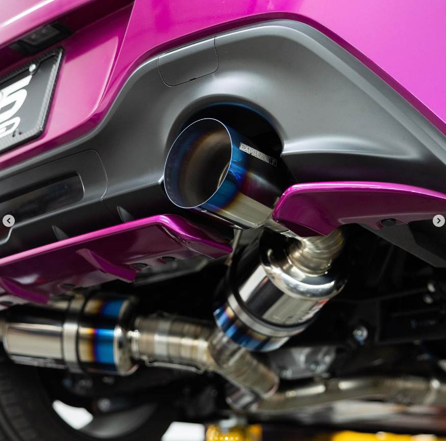 Tomei Full Titanium Muffler Kit Expreme Ti Type D - 2013-2020 BRZ/FR-S ...