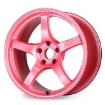 Picture of Gram Lights 57CR 19x9.5/19x10.5 - 5x112  Sakura Pink Wheel - 2020+ GR Supra (Front and Rear Fitment)