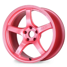 Picture of Gram Lights 57CR 19x9.5/19x10.5 - 5x112  Sakura Pink Wheel - 2020+ GR Supra (Front and Rear Fitment)