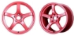 Picture of Gram Lights 57CR 19x9.5/19x10.5 - 5x112  Sakura Pink Wheel - 2020+ GR Supra (Front and Rear Fitment)