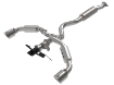 Picture of aFe Gemini GR Corolla XV 3 IN to 2-1/2 IN 304 Stainless Steel Cat-Back Exhaust System w/ Cut-Out (Polished Tip) - 2023+ GR Corolla