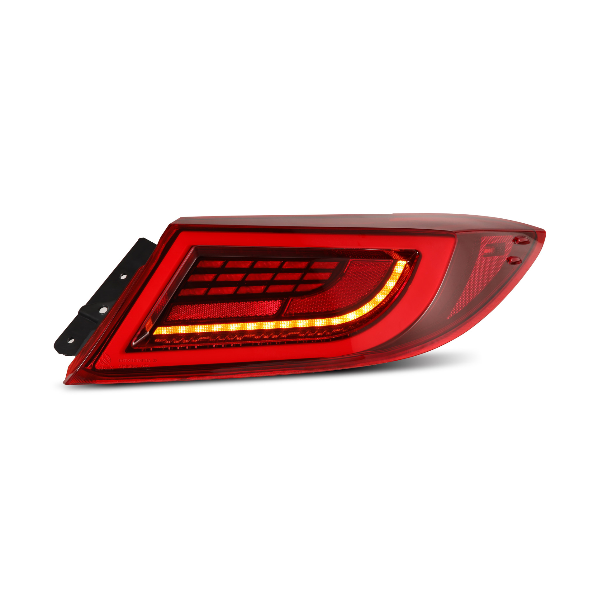 Alpharex LUXX-Series LED Tail Lights - Vivid Red | 2021-2024 Toyota GR86 / Subaru BRZ (675030) main image 1