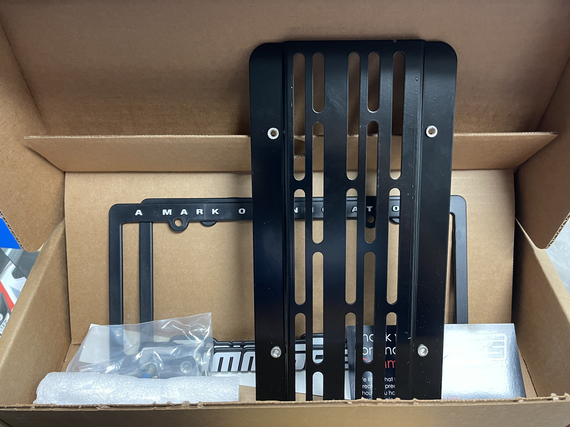 (Open Box) License Plate Relocation Kit 02/07 Subaru WRX/STI GRM-094005 ...