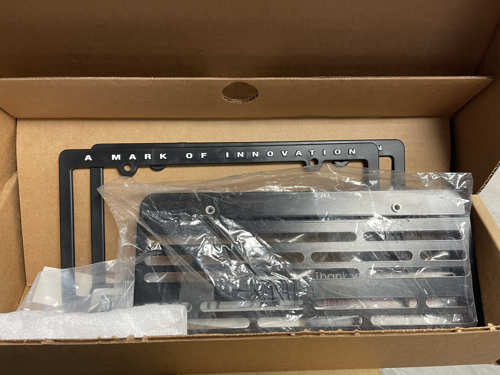 (Open Box) License Plate Relocation Kit 02/07 Subaru WRX/STI GRM-094005 ...