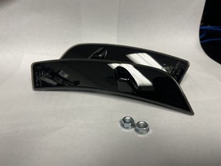 Picture of 86SpeedOEM Style Protruding Front Bumper Reflector Lights - Smoked Lens/White LED - 2022+ BRZ/GR86