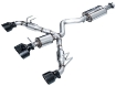 Picture of AWE Touring Edition Exhaust Resonated (Diamond Black) - 2023+ GR Corolla