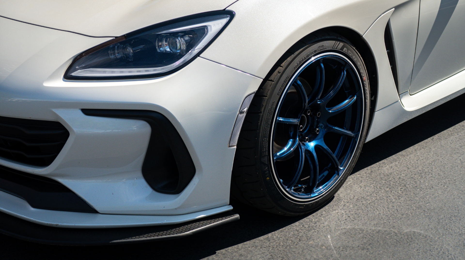 Advan Racing RZII 18x9.5 +45 5x100 Racing Indigo Blue. Speed Industry ...
