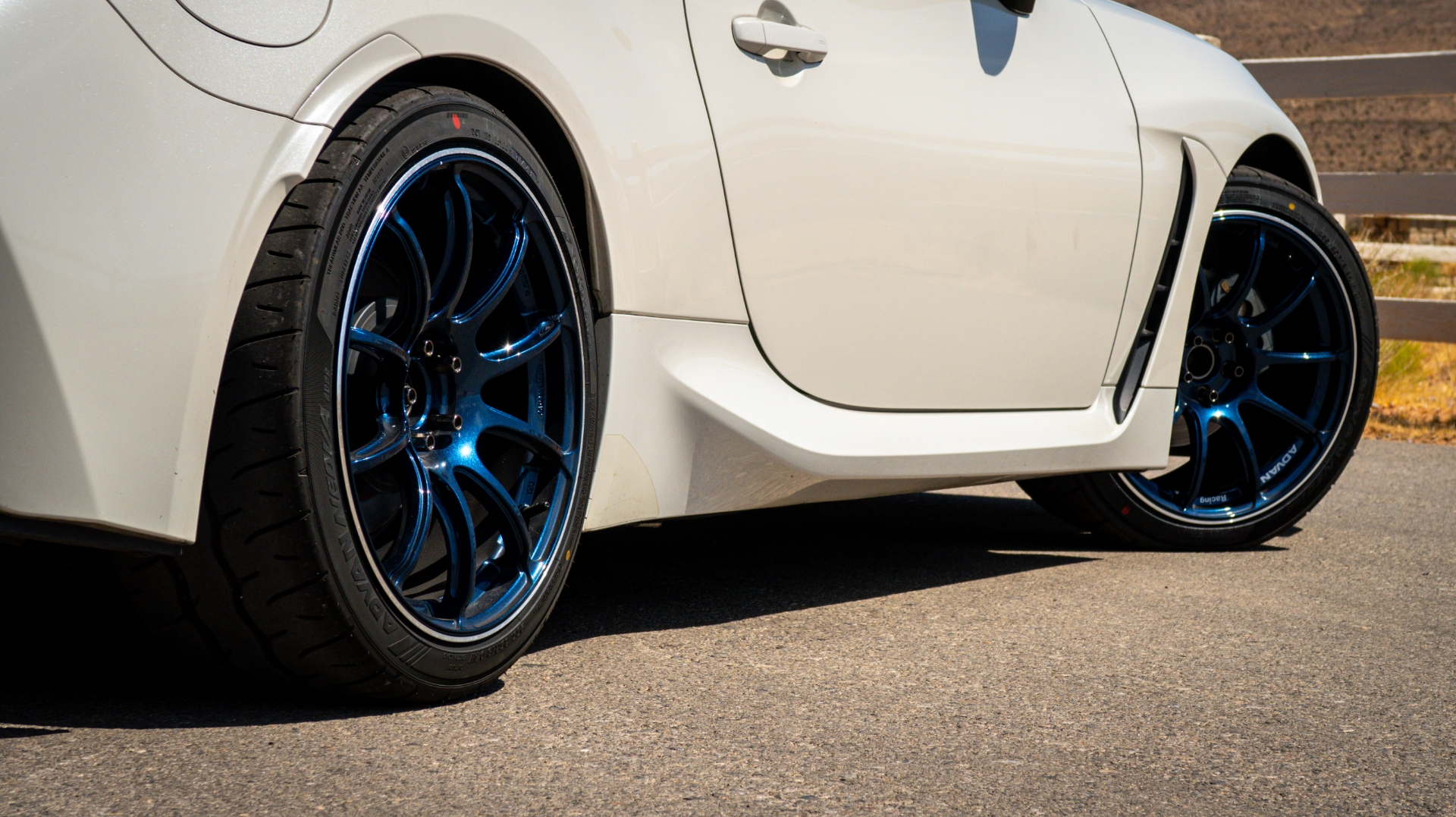 Advan Racing RZII 18x9.5 +45 5x100 Racing Indigo Blue. Speed Industry ...
