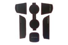 Picture of APEXi Carbon Style Leather Mats - 2022+ BRZ/GR86