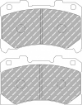 Picture of Ferodo Racing GRC Front FCP5261H DS2500 Brake Pads - 2023+ GR Corolla