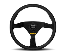 Picture of Momo MOD78 Black Suede/Leather Steering Wheel