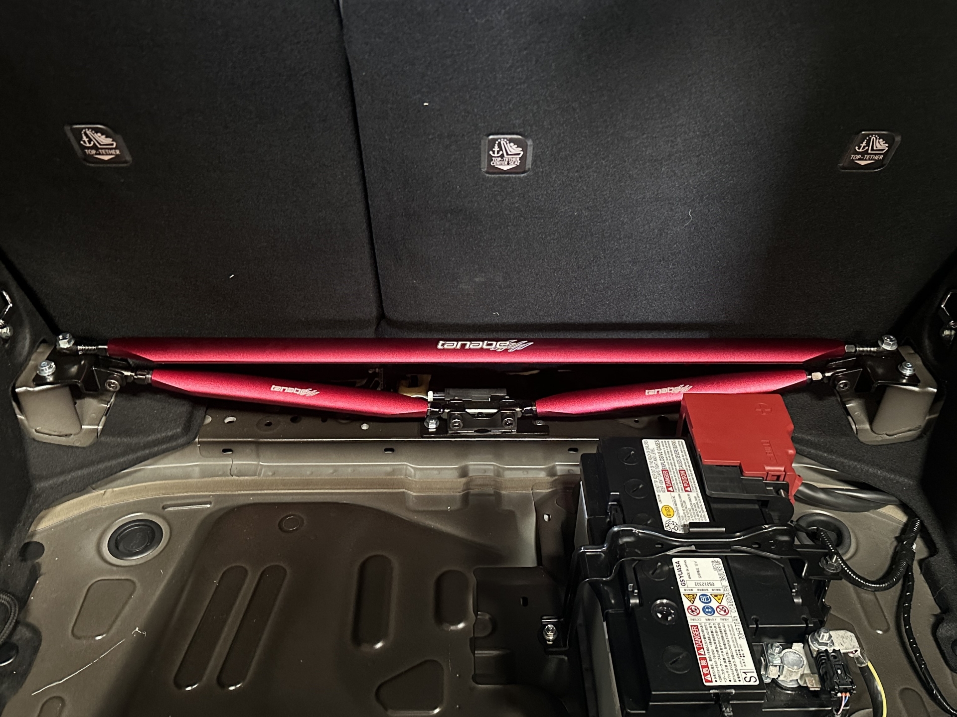 Tanabe GR Corolla Sustec Tower Bar Plus+ (Rear Support) - 2023+ GR ...