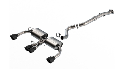 Picture of Borla GR Corolla ATAK Cat-Back Exhaust (Black Chrome Tips) - 2023+ GR Corolla