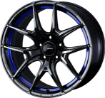 Picture of  WedsSport SA-01R 18x9.5 +45 5x100 - Blue Light Chrome II