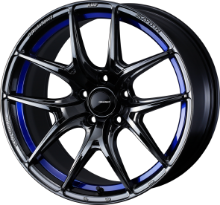 Picture of  WedsSport SA-01R 18x9.5 +45 5x100 - Blue Light Chrome II
