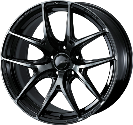 Picture of WedsSport SA-01R 18x9.5 +45 5x100 - Weds Black Clear