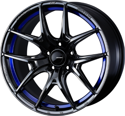 Picture of WedsSport SA-01R 18x9.0 +25 5x114.3 - Blue Light Chrome II
