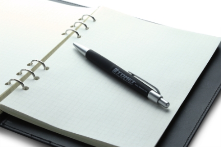 Picture of Tomei Ballpoint Pen Black Body w/ Black Ink
