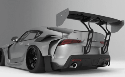 Picture of HKS FRP GT Wing - 2020+ GR Supra