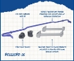 Picture of SuperPro GR86/FR-S Rear Sway Bar 16mm 3-Point Adjustable - 2013-2020 BRZ/FR-S/86, 2022+ BRZ/GR86