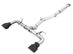 Picture of AWE Track Edition Exhaust (Diamond Black Tips) - 2022+ BRZ/GR86