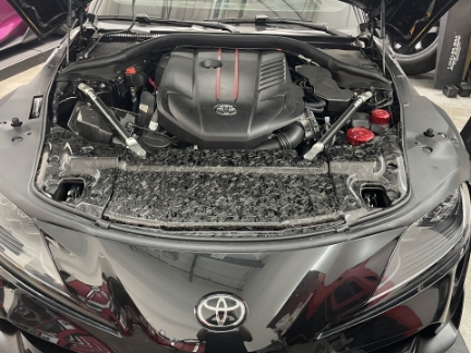 Picture of Rexpeed Supra 2020+ Matte Forged Carbon Fiber Cooling Plate