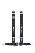 Picture of Takata ASM Drift III 4-Point Bolt-On Harness (Black Version)