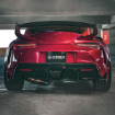 Picture of AlphaRex GR Supra CSL Laser Style LUXX-Series LED Tail Lights Vivid Red - 2020+ GR Supra